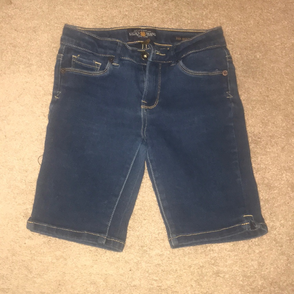 Lucky Brand girls Zoe Jegging Shorts